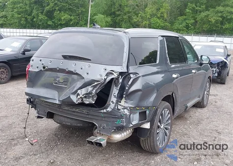 2024 Hyundai Palisade Calligraphy from USA, damaged, VIN KM8R7DGE5RU806672